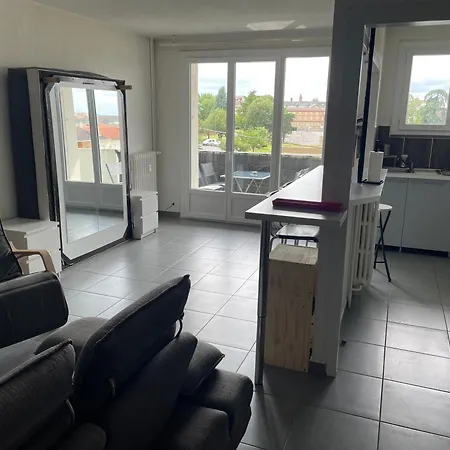 T2 Balcon Parking Climatise Appartement Albi Buitenkant foto
