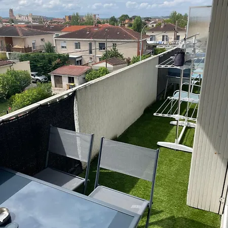 T2 Balcon Parking Climatise Appartement Albi Buitenkant foto