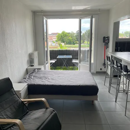 T2 Balcon Parking Climatise Appartement Albi Buitenkant foto
